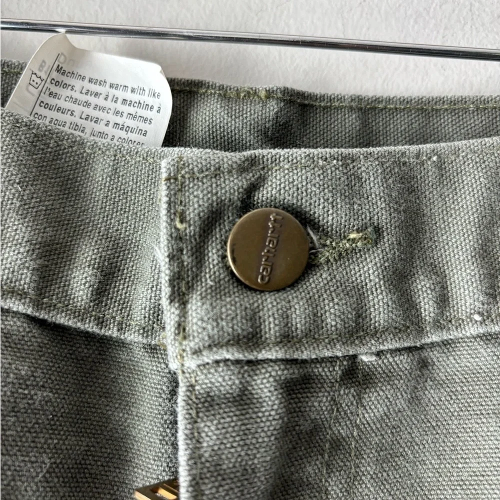 Men's Carhartt Dungaree Fit green color‎ cargo pants  size 40x32